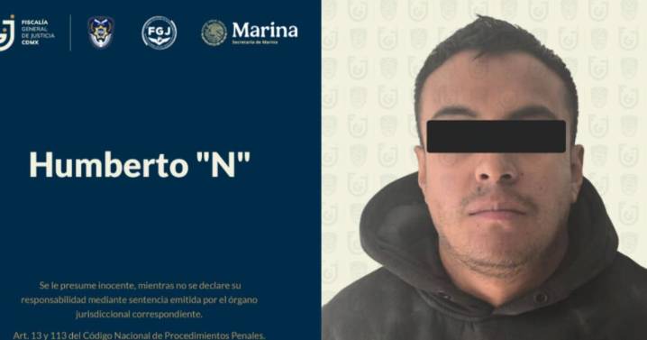 Detienen a Humberto “N” presunto responsable del feminicidio de su expareja en Iztapalapa