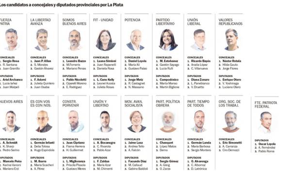 La Plata elige 12 concejales y seis diputados provinciales