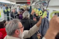 Lo que faltaba: el hit “Alta Coimera” llegó al subte y lo cantan los pasajeros
