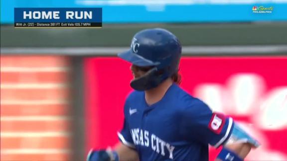 Perez's 5 RBIs lead Royals over Phillies 10-3 and delay NL East clinch
