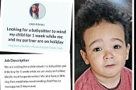 Maria Aruebose: ‘Mind my child for week while I go on holiday’ – Tragic Daniel’s mum placed advert year he died