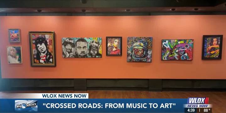 'Crossed Roads: From Music to Art' gallery now on display at MGCCC
