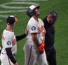 Rays' Fairbanks blows kiss at Orioles after hit