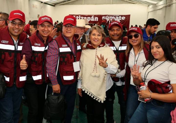 MORENA CADA VEZ MÁS FUERTE EN EDOMÉX: LUZ MA.