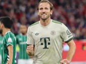 Kane scores twice to reach 100 Bayern goals in record time