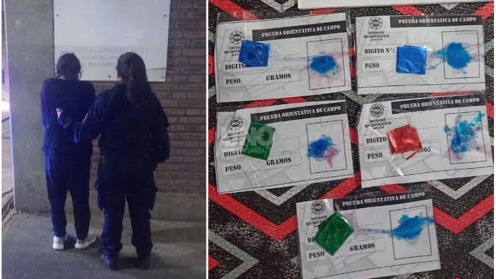 Intentó entrar cocaína para su esposo internado en el hospital Cullen y fue detenida