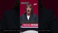 UK Finance Minister's Speech Interrupted By Pro