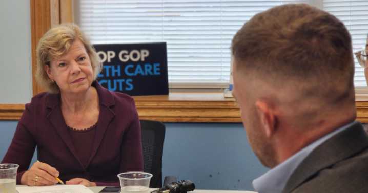 Senator Baldwin addresses health insurance deadline and political climate