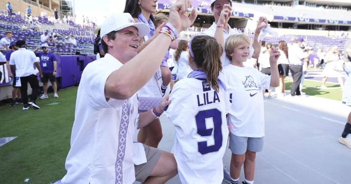 SMU and TCU honor 9-year-old Texas flash flood victim whose parents are alums of the schools