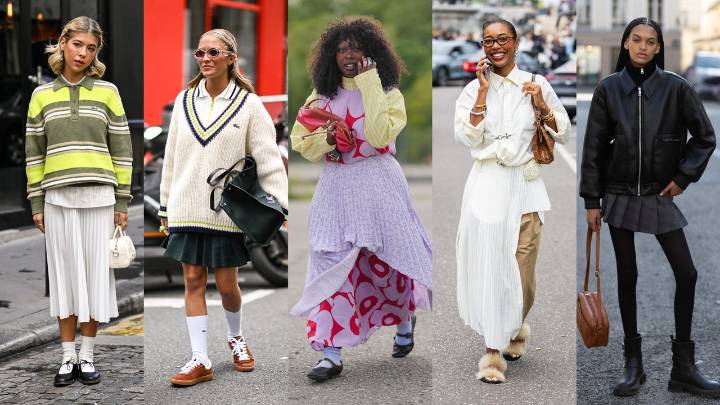 How to Style Pleated Skirts for Fall, Inspired by Celebrities and Street Style