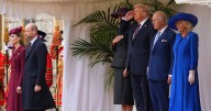 Royal treatment as U.K. hosts state visit for Donald and Melania Trump