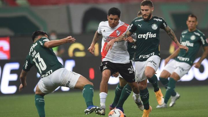 Libertadores: cómo se encuentra el historial entre River y Palmeiras