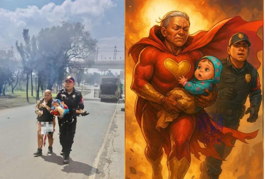Heroísmo en Iztapalapa: Doña Alicia arriesga su vida para salvar a su nieta (Video)