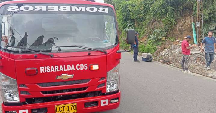 En vereda del occidente de Caldas denuncian que conductor de camioneta atropelló un perro y huyó