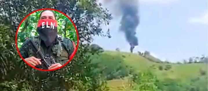 ELN se atribuyó ataque a helicóptero de la Policía donde murieron 13 uniformados