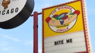 When is The Wieners Circle giving away free Chicago hot dogs?