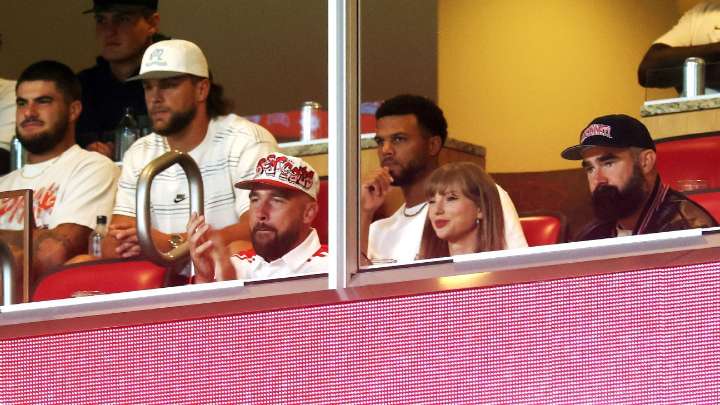 Travis Kelce addresses engagement to Taylor Swift for the first time