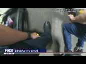 Suffolk County officer saved the life of LI man with EpiPen