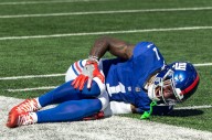 Giants’ disaster: Malik Nabers carted off with season-ending injury, reports say (UPDATE)