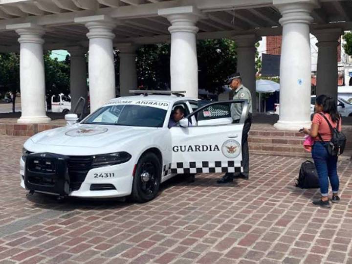 Guardia Nacional realiza proximidad social en Iguala, Guerrero