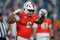 Former Bison RB Marty Brown helps Miami edge Notre Dame in epic top