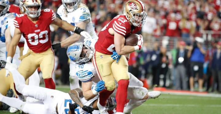 49ers injury updates: Christian McCaffrey pops up on the injury report