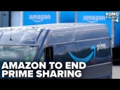 Amazon ends Prime benefit sharing for non-household members starting Oct. 1