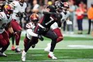 Falcons bounce back, beat Commanders, 34