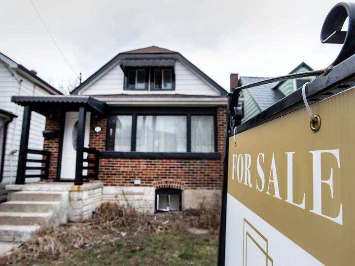 Toronto home prices and sales dip as listing jump almost 4%