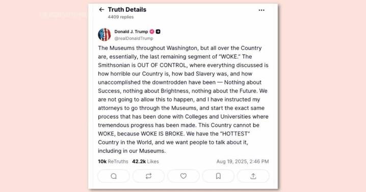 Smithsonian visitors respond to Trump’s push to change exhibitions on slavery