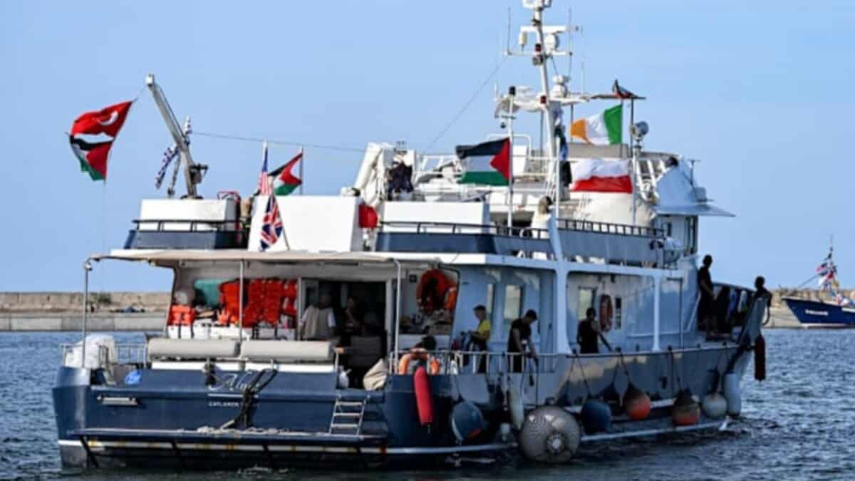 Gaza aid flotilla targeted by ‘multiple drone’ attacks