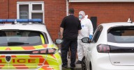 CSI team at Thornaby house as police officers go door to door following incident