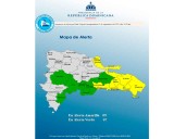 Declaran 16 provincias dominicanas en alerta por onda tropical