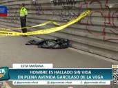 Cercado de Lima: Hallan cuerpo sin vida de adulto mayor en plena avenida Garcilaso de la Vega