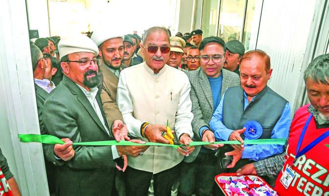 LG Kavinder reiterates UT Administration’s commitment to strengthen health infrastructure