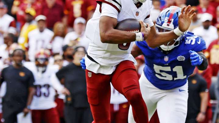 Abdul Carter's stats, highlights, grade from NY Giants' Week 1 loss