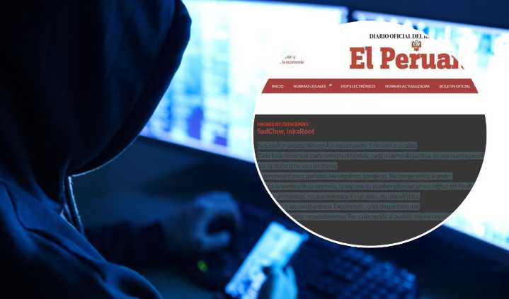 Página web de El Peruano fue hackeada: grupo Deface Perú se atribuye ataque y dejan mensaje