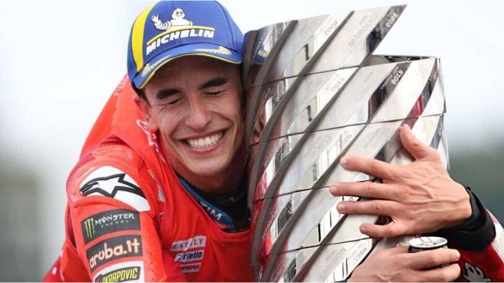 Marc Márquez ganó por séptima vez el Campeonato de MotoGP