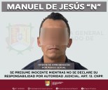 EN AHUACATLÁN APREHENDEN MANUEL DE JESÚS