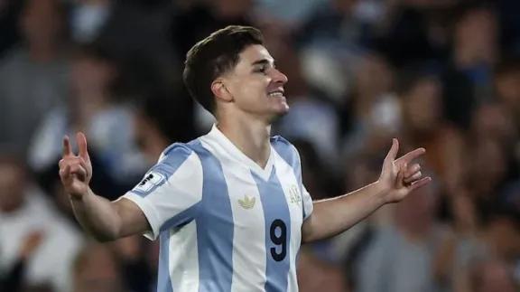 Julián Álvarez será papá y reveló el nombre de su hijo en homenaje a River