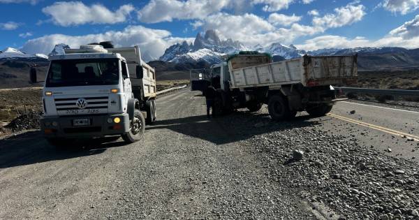 Reunión de trabajo por la situación en la ruta de El Chaltén