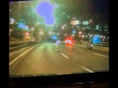 Aparatoso choque en avenida España, que une a Viña del Mar con Valparaíso