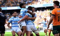 VIDEO.- Los Pumas derrotaron a Australia y siguen haciendo historia en la elite mundial: efusivo  festejo