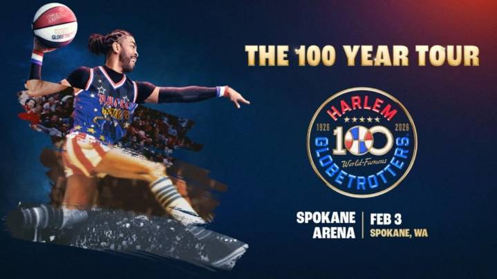 Harlem Globetrotters tip off 100-Year Tour in Spokane on Feb. 3