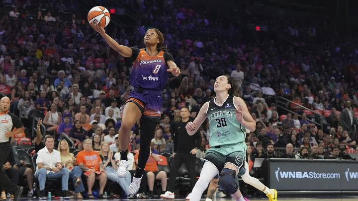 Mercury eliminate the defending WNBA champion Liberty 79