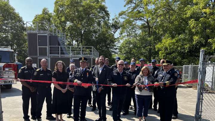 Town Of Saugeen Shores Unveils New Fire Department Training Centre