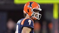 Illinois football coach Bret Bielema heaps praise on Luke Altmyer amid top 10 ranking