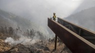 Dos incendios activos en Galicia, en Lobios y Pantón, con más de 2.000 hectáreas arrasadas