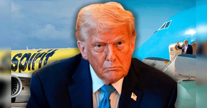 Vuelo de Spirit Airlines es advertido por acercarse al Air Force One rumbo al Reino Unido