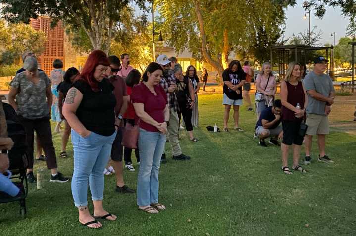 Surprise connection to Kirk murder brings mourners to vigil
